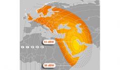 Eut W5 at 70.5E S2 Middle East beam