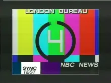 testcard NBC News London TP 14 Telstar 12 at 15W 00