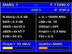 insat 4A at 83.0 e_indian footprint in ku band_packet tata sky_11 090 H quality analysis